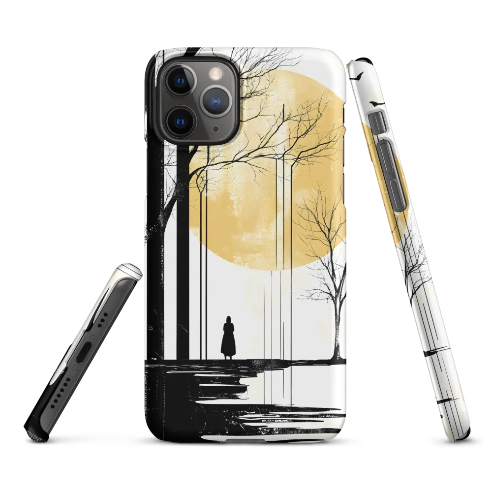 Solitude Under the Yellow Sun | Phone Case |  11 Pro | Snap Case | Matte