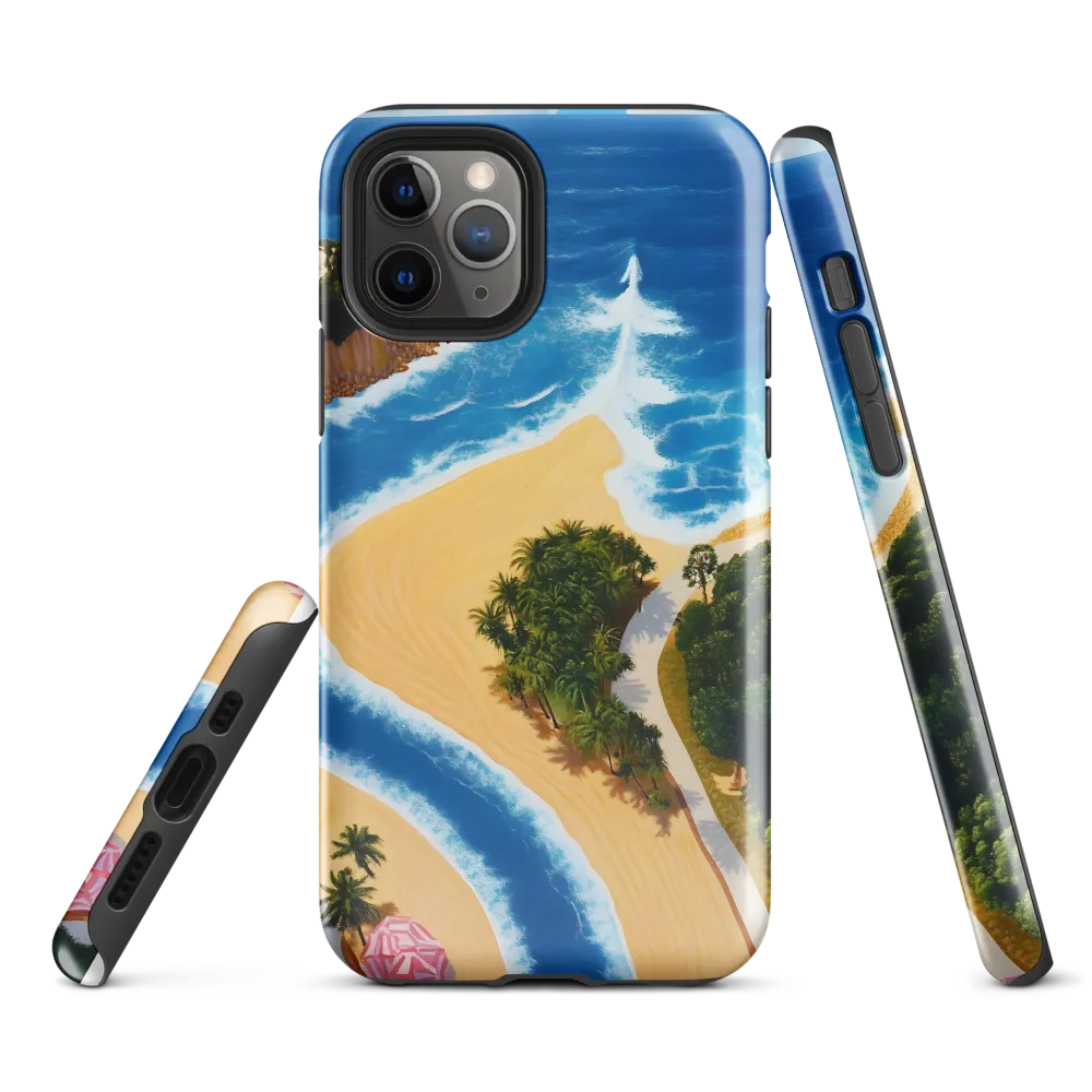 Tropical Serenity | Phone Case |  11 Pro | Tough Case | Glossy