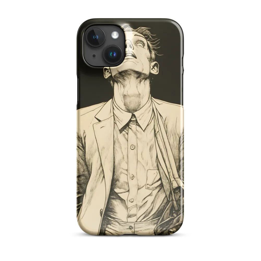 Desperate Gaze | Phone Case |  15 Plus | Snap Case | Glossy