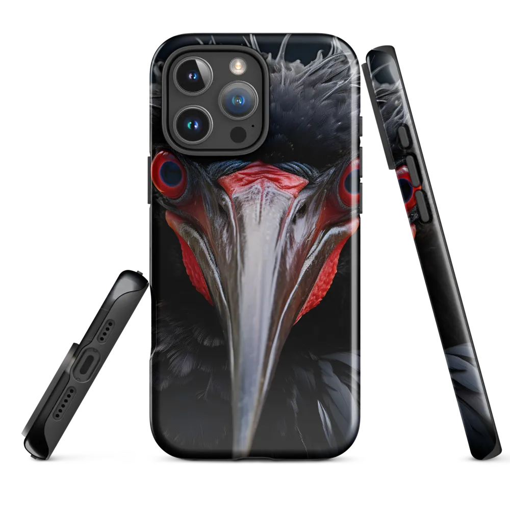 Gaze of the Abyss | Phone Case |  16 Pro Max | Tough Case | Glossy