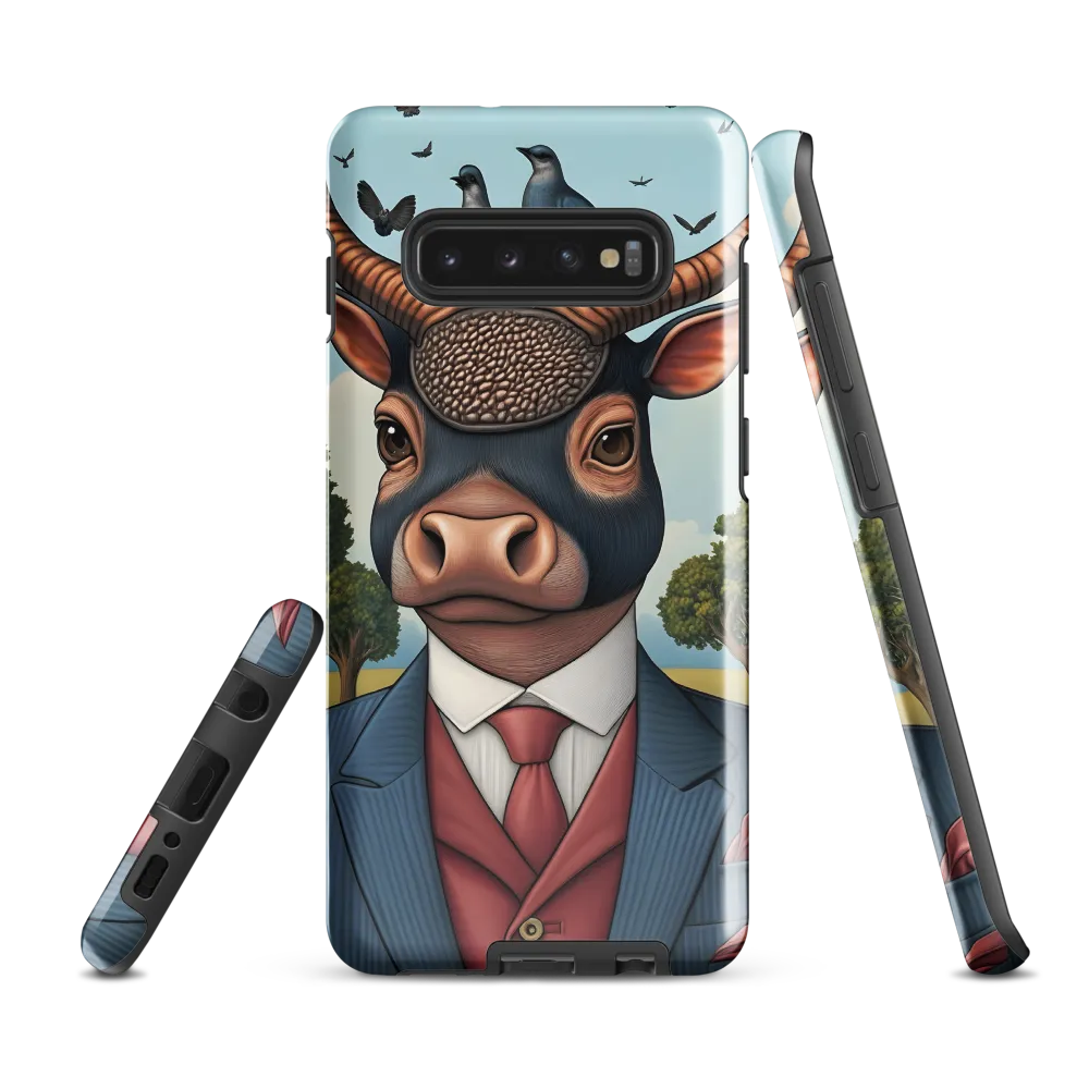 The Bull's Disguise | Phone Case |  S10 Plus | Tough Case | Glossy