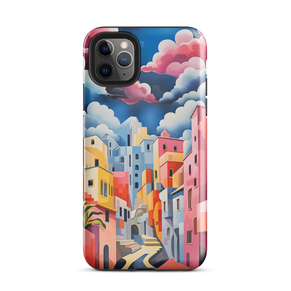 Whimsical Cityscape | Phone Case |  11 Pro Max | Tough Case | Glossy