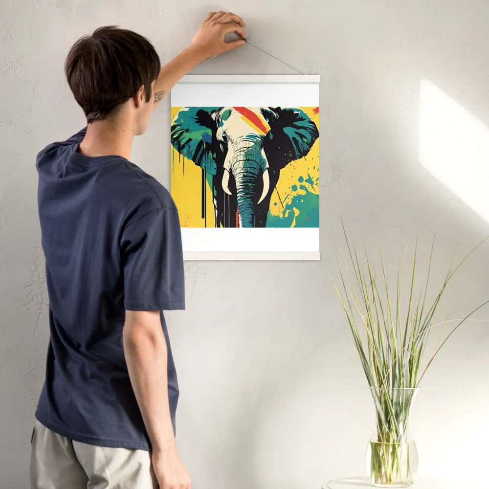 Elegance of the Wild: A Colorful Harmony