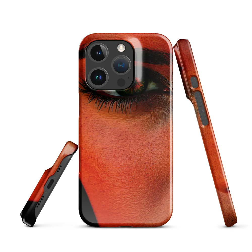 Gaze of Intensity | Phone Case |  16 Pro | Snap Case | Glossy