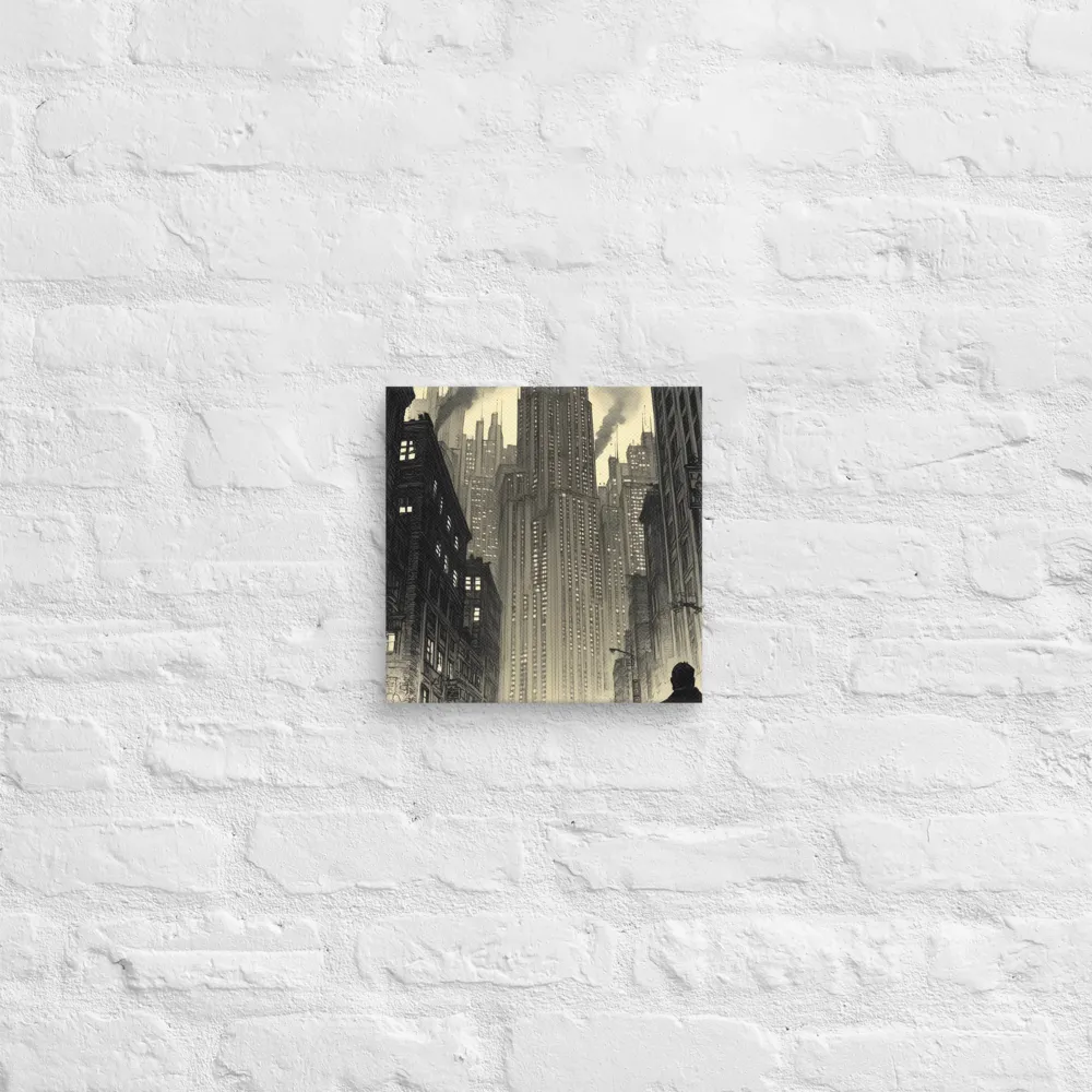 Echoes of the City | Canvas | 10″×10″