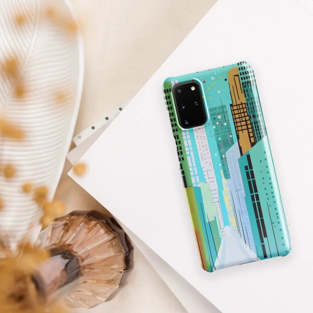 Urban Symphony in Turquoise