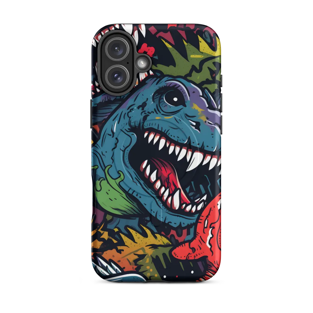 Dino Mania: A Colorful Frenzy