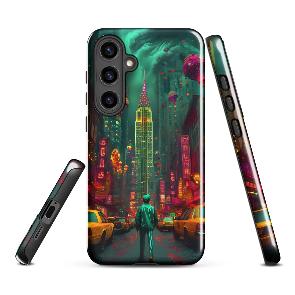Neon Dreams: A Surreal Urban Journey