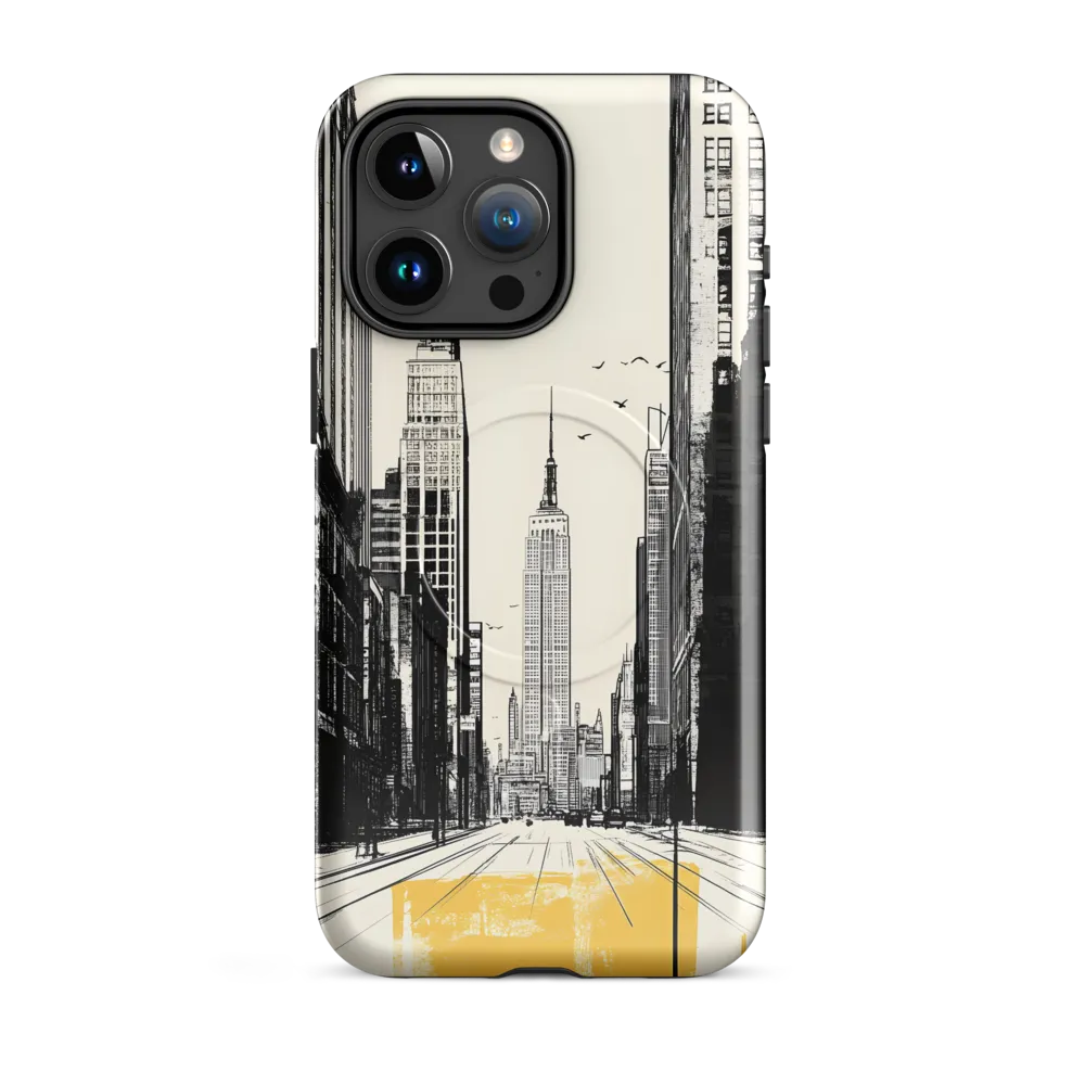 Urban Serenity: Empire State Reflection
