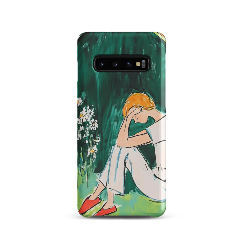 Silent Sorrow | Phone Case |  S10 | Snap Case | Matte