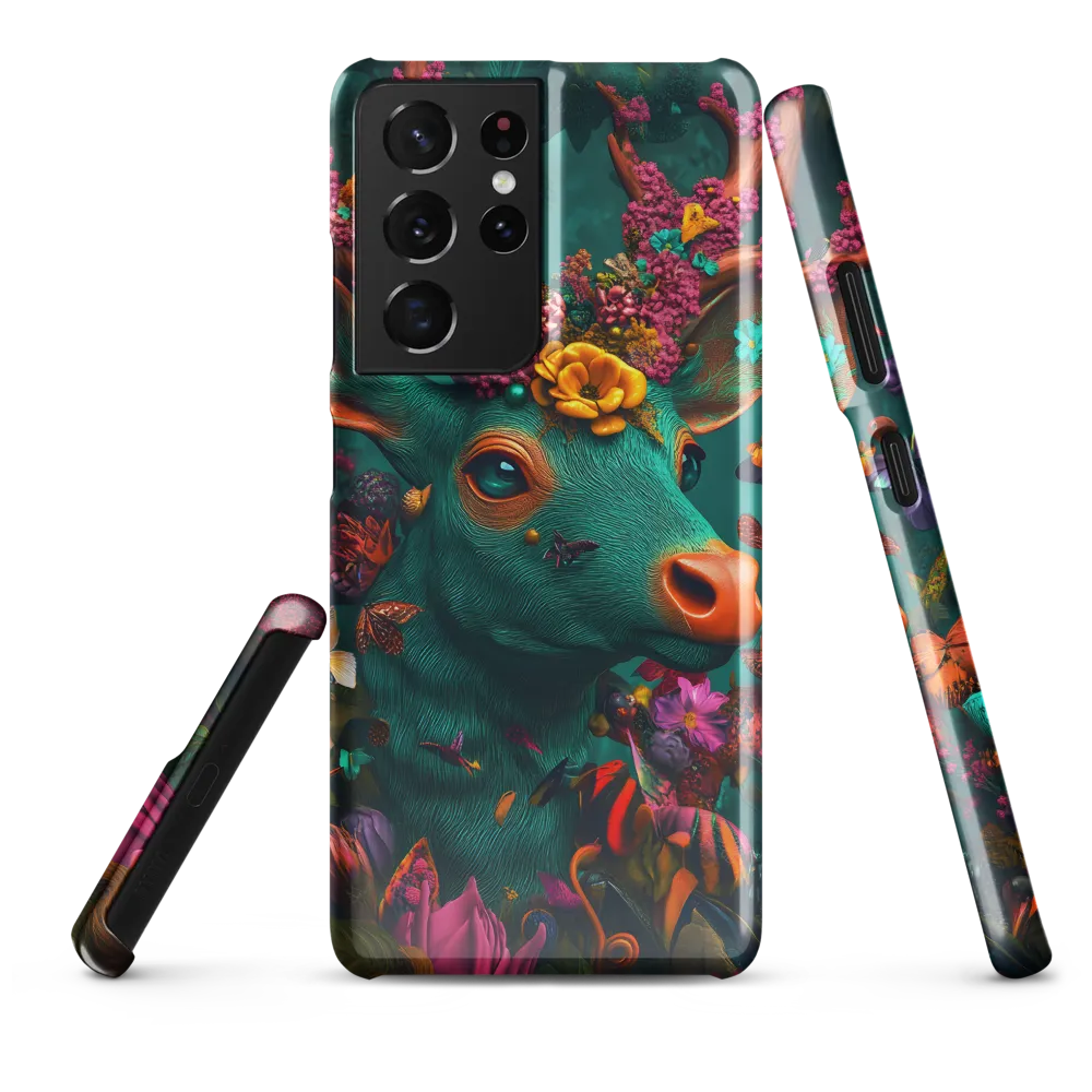 Whimsical Blossoms of the Enchanted Forest | Phone Case |  S21 Ultra | Snap Case | Glossy