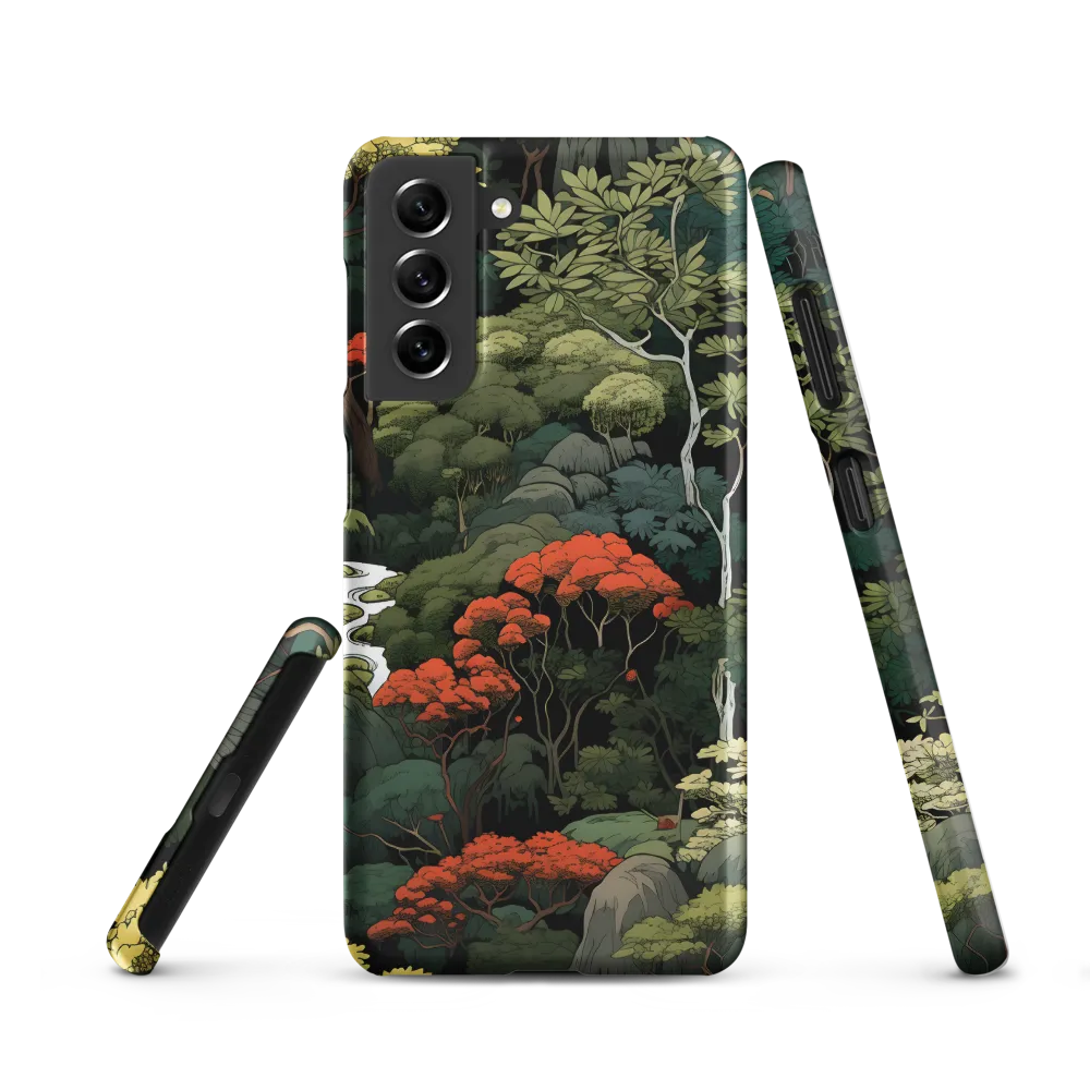 Whispers of the Forest | Phone Case |  S21 | Snap Case | Matte
