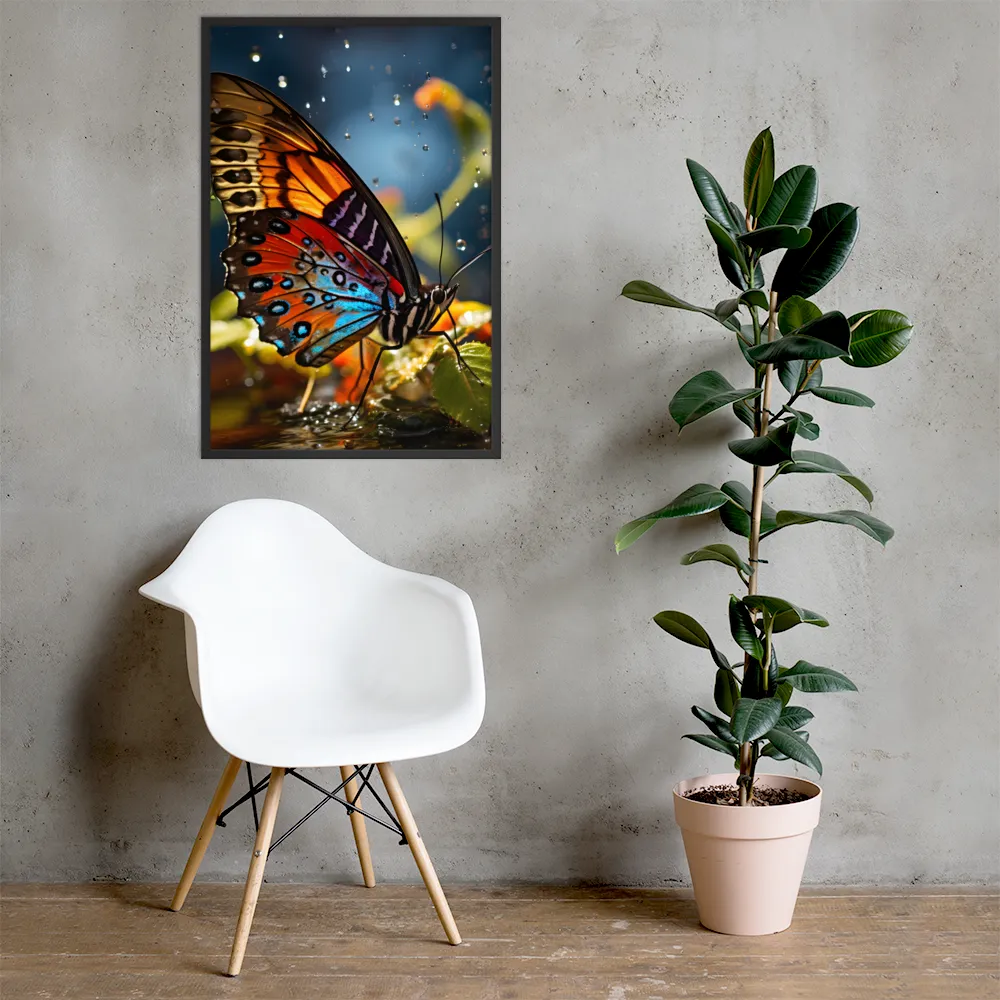 Dance of Colors: The Butterfly's Elegance