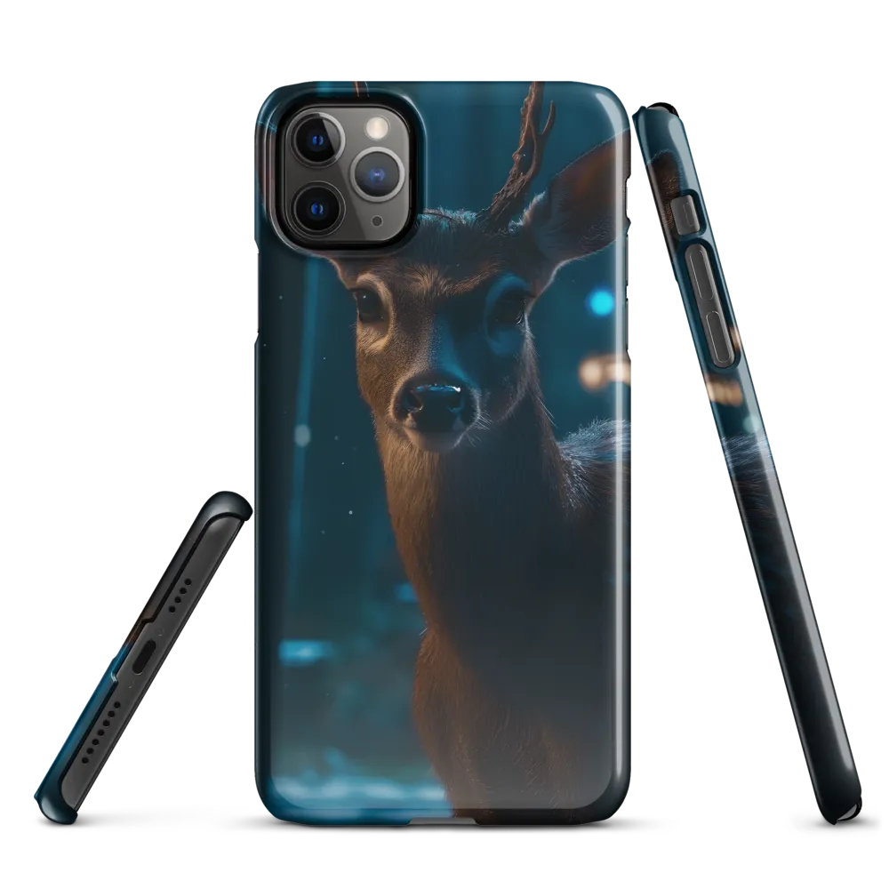 Whispers of the Forest: A Serene Encounter | Phone Case |  11 Pro Max | Snap Case | Glossy