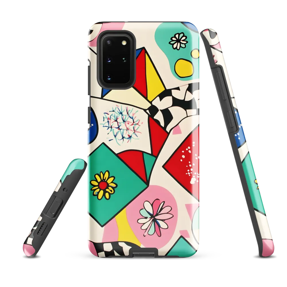 Joyful Geometry: A Playful Dance of Shapes and Colors