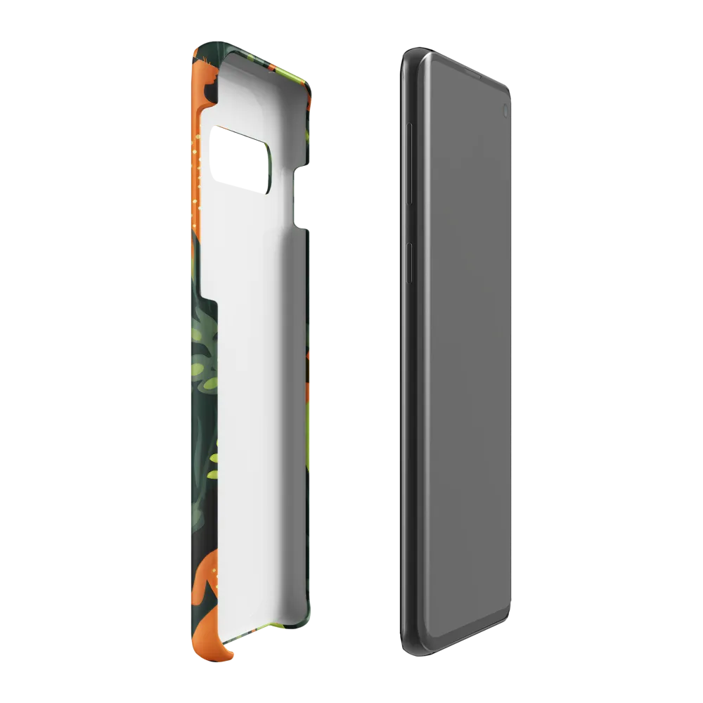 Playful Harmony in Patterns | Phone Case |  S10 Plus | Snap Case | Matte