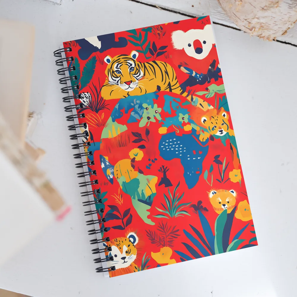 Wild Wonders of the Globe | Spiral Notebook