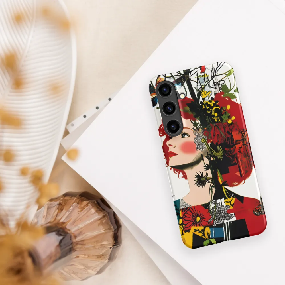 Floral Dreams | Phone Case |  S24 Plus | Snap Case | Matte
