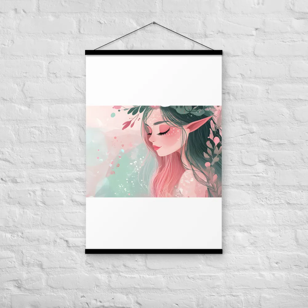 Whispers of Nature | Poster With Black Wood Hanger | 24″×36″