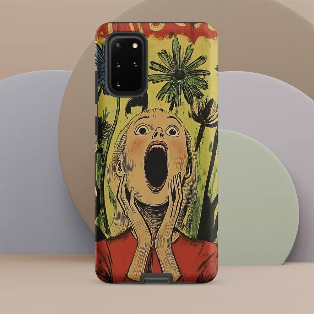 The Echo of Panic | Phone Case |  S20 Plus | Tough Case | Matte