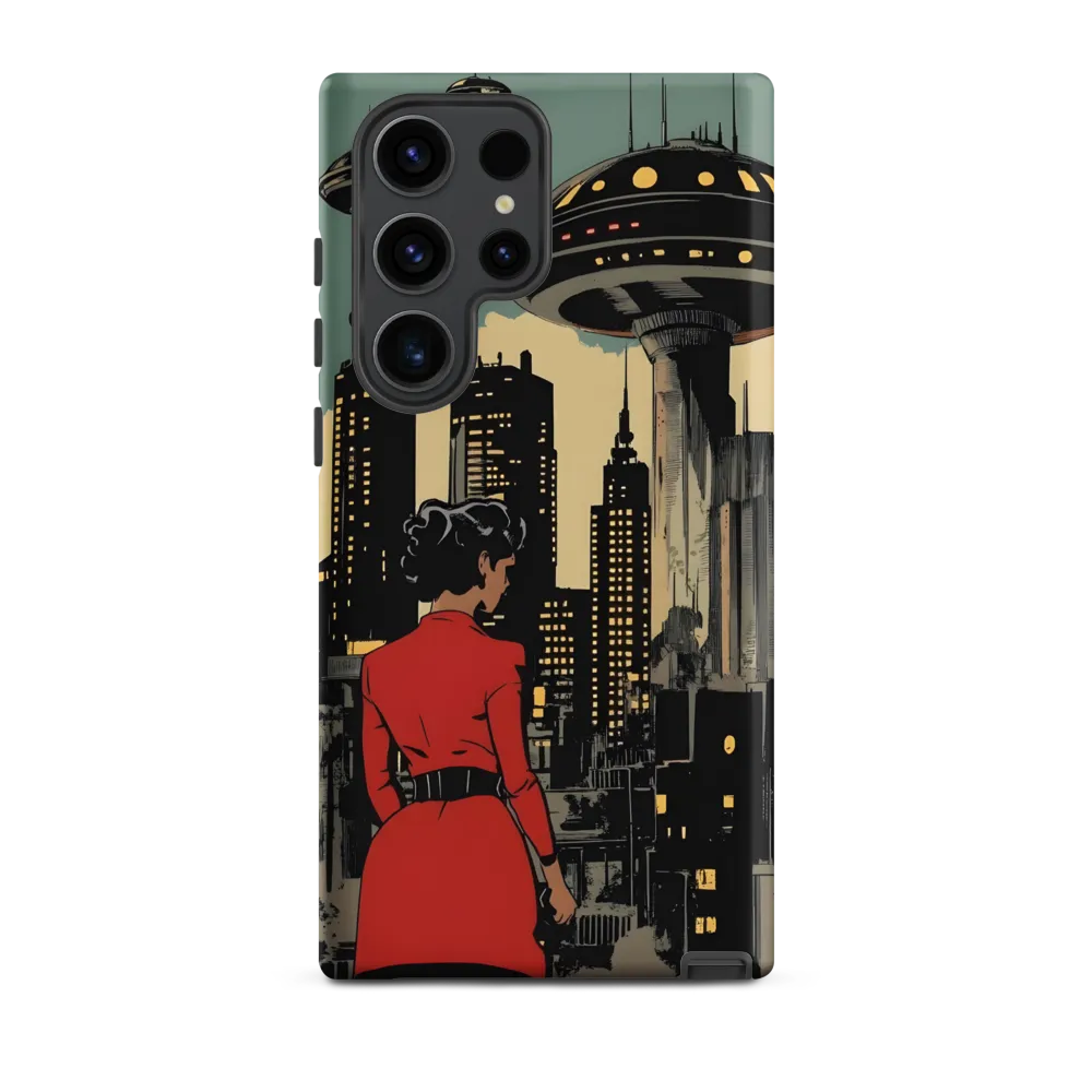 Envisioning Tomorrow: A Retro Futuristic Landscape