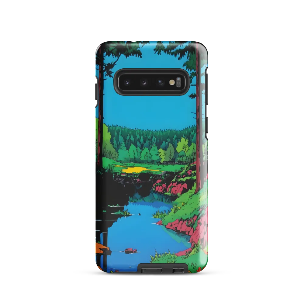 Tranquil Reflections: A Vibrant Landscape