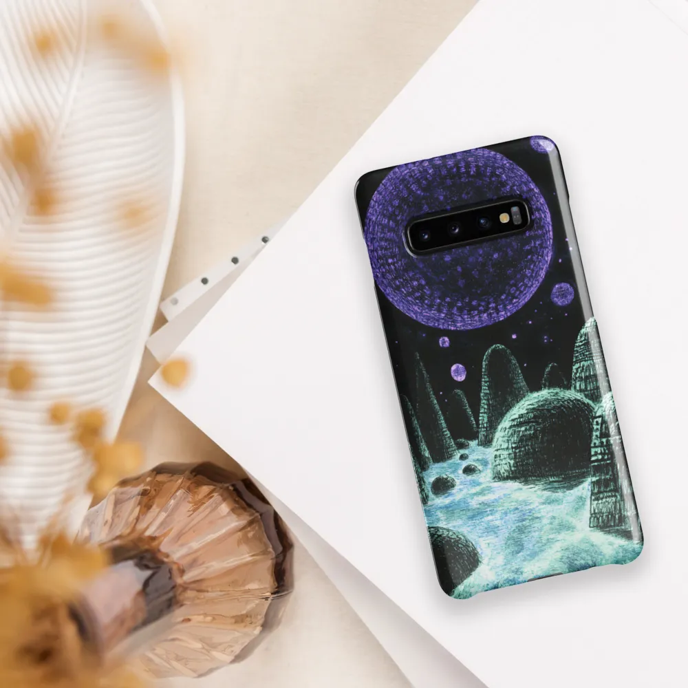 Mysterious Cosmic Landscape | Phone Case |  S10 Plus | Snap Case | Glossy