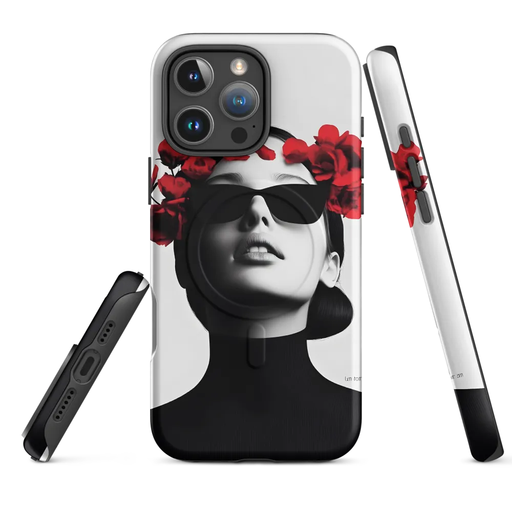 Blooming Elegance | Phone Case |  16 Pro Max | MagSafe® Tough Case | Matte