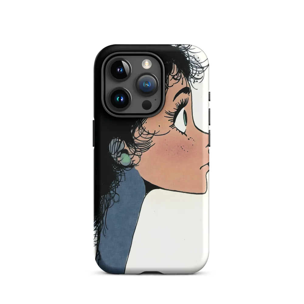 Whispers of Contemplation | Phone Case |  15 Pro | Tough Case | Matte