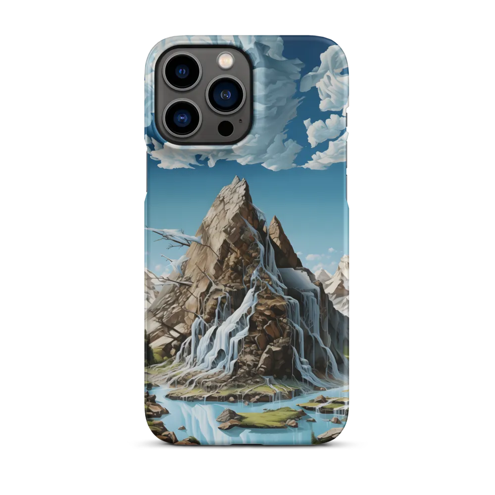 Majestic Cascade: A Mountain Masterpiece