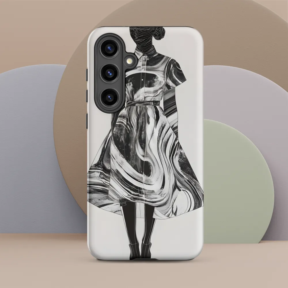 Whirls of Elegance: A Contemporary Fashion Design