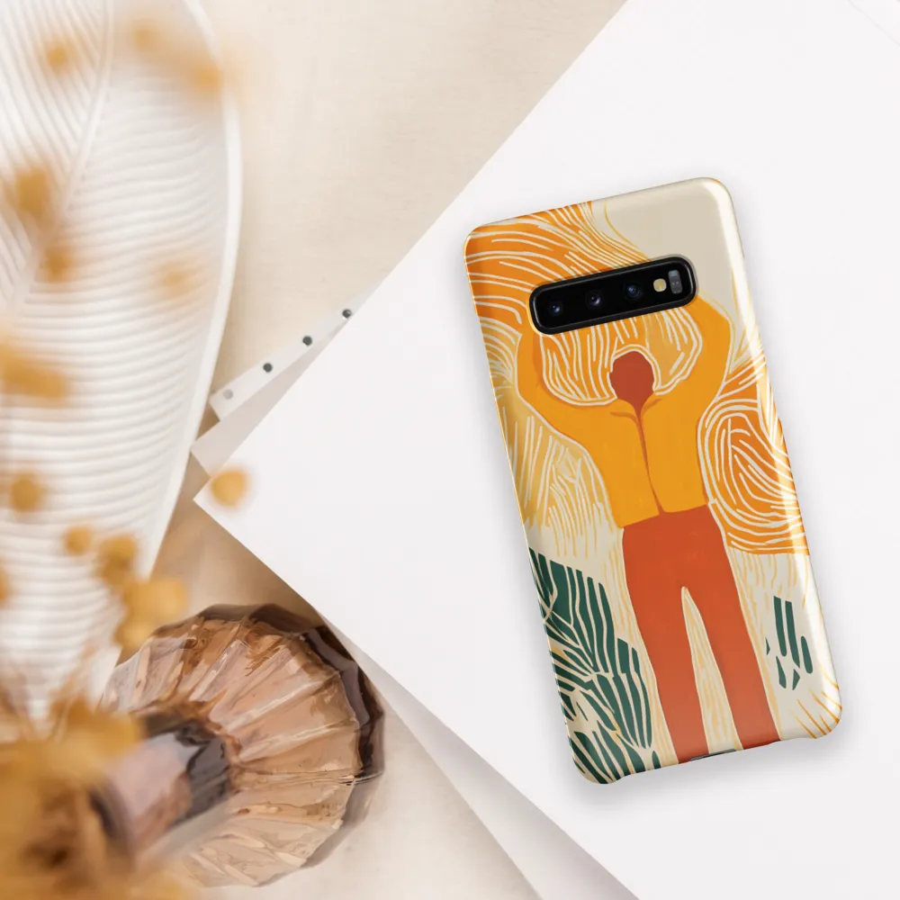 Embodying Nature's Flow | Phone Case |  S10 Plus | Snap Case | Glossy