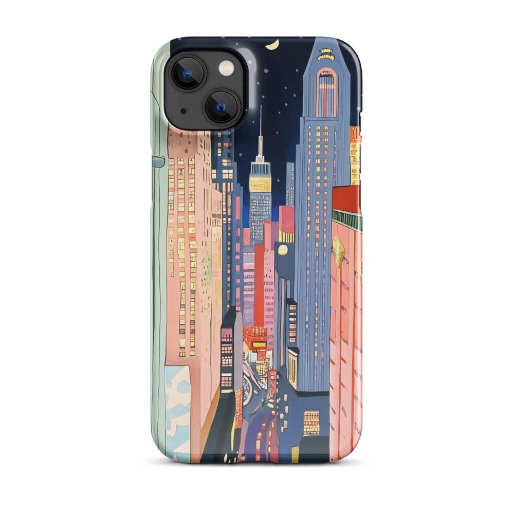 Urban Dreamscape: A Pop Art Night | Phone Case |  14 Plus | Snap Case | Glossy
