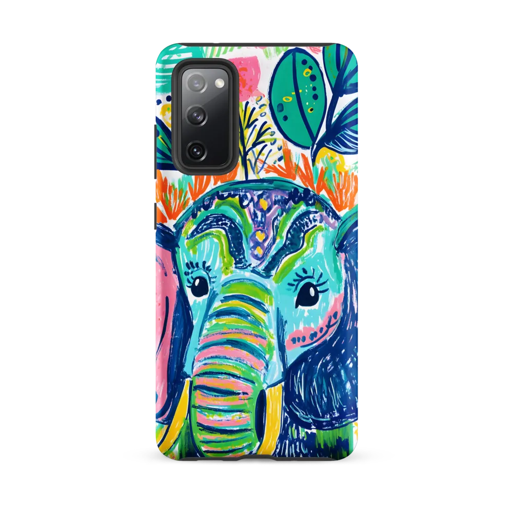 Whimsical Elephant Portrait