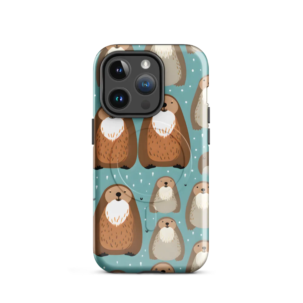 Whimsical Otter Pattern