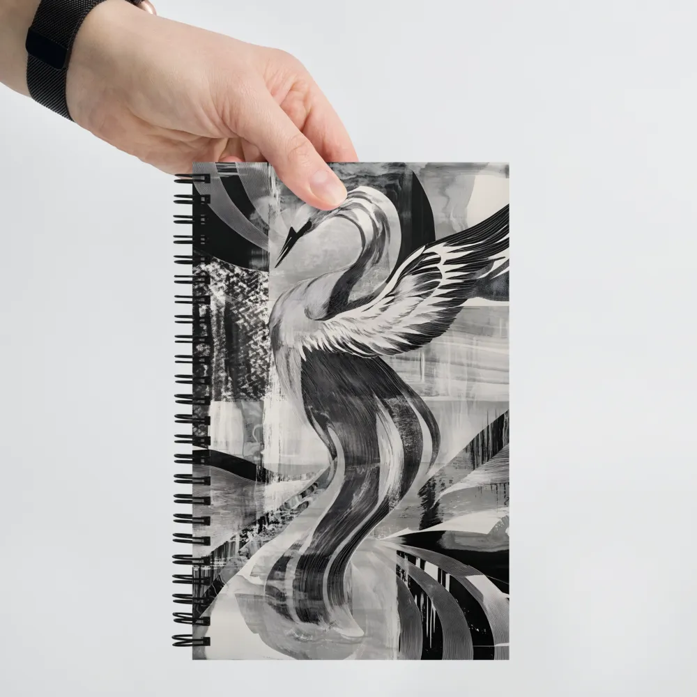 Elegance in Motion | Spiral Notebook