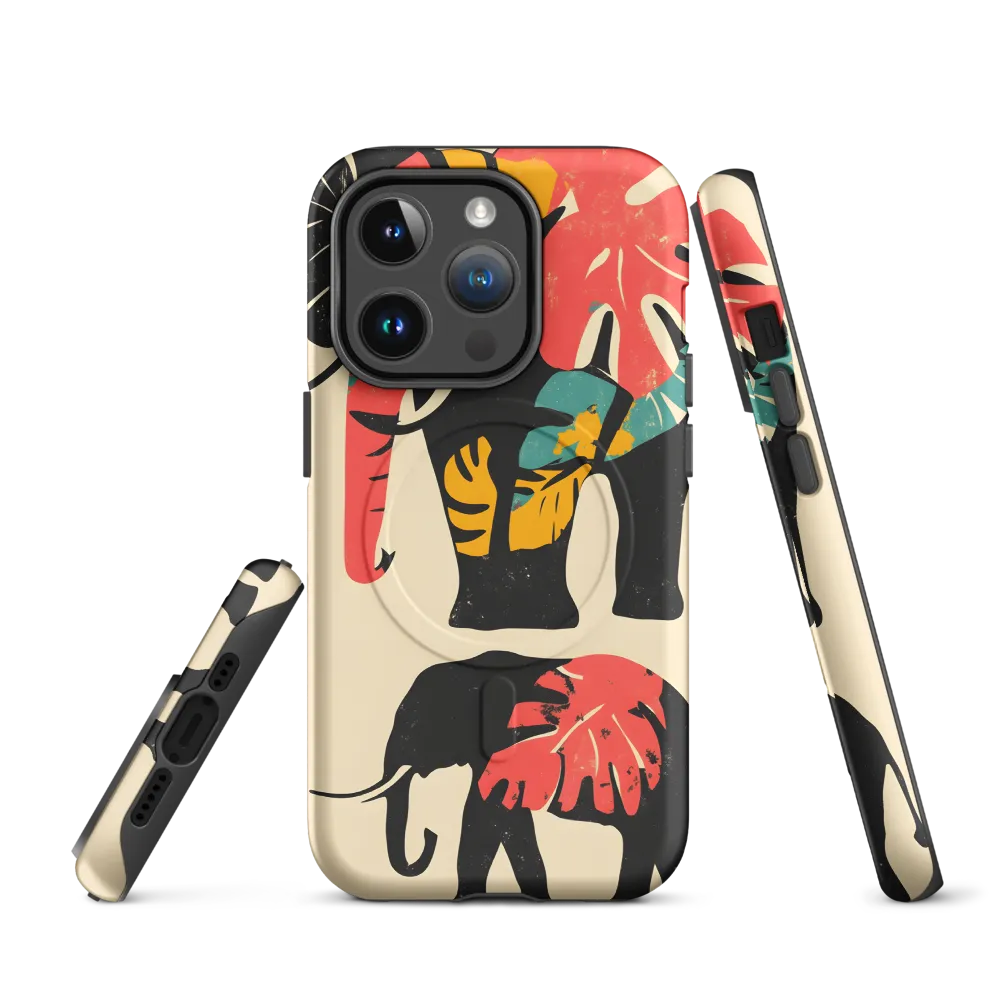 Tropical Elegance: The Elephant's Dance