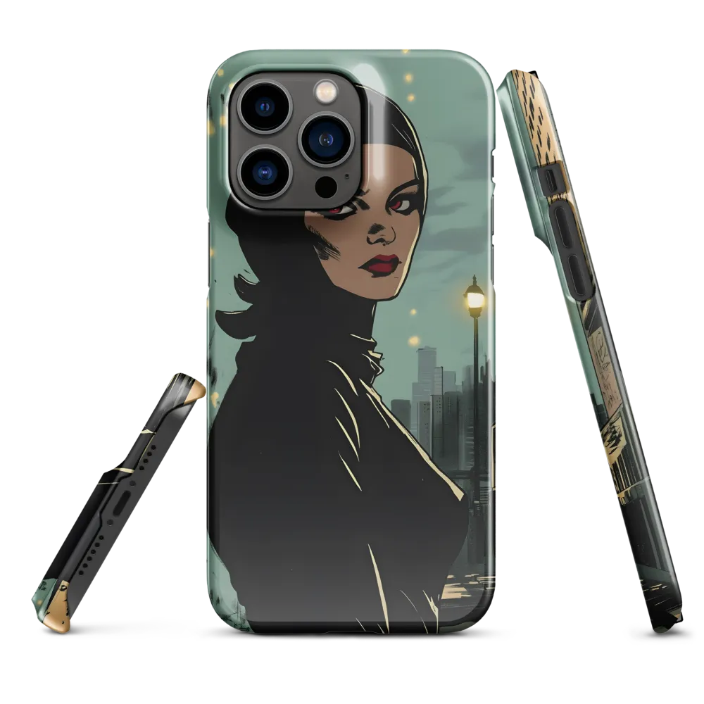 Shadows of Intrigue | Phone Case |  14 Pro Max | Snap Case | Glossy