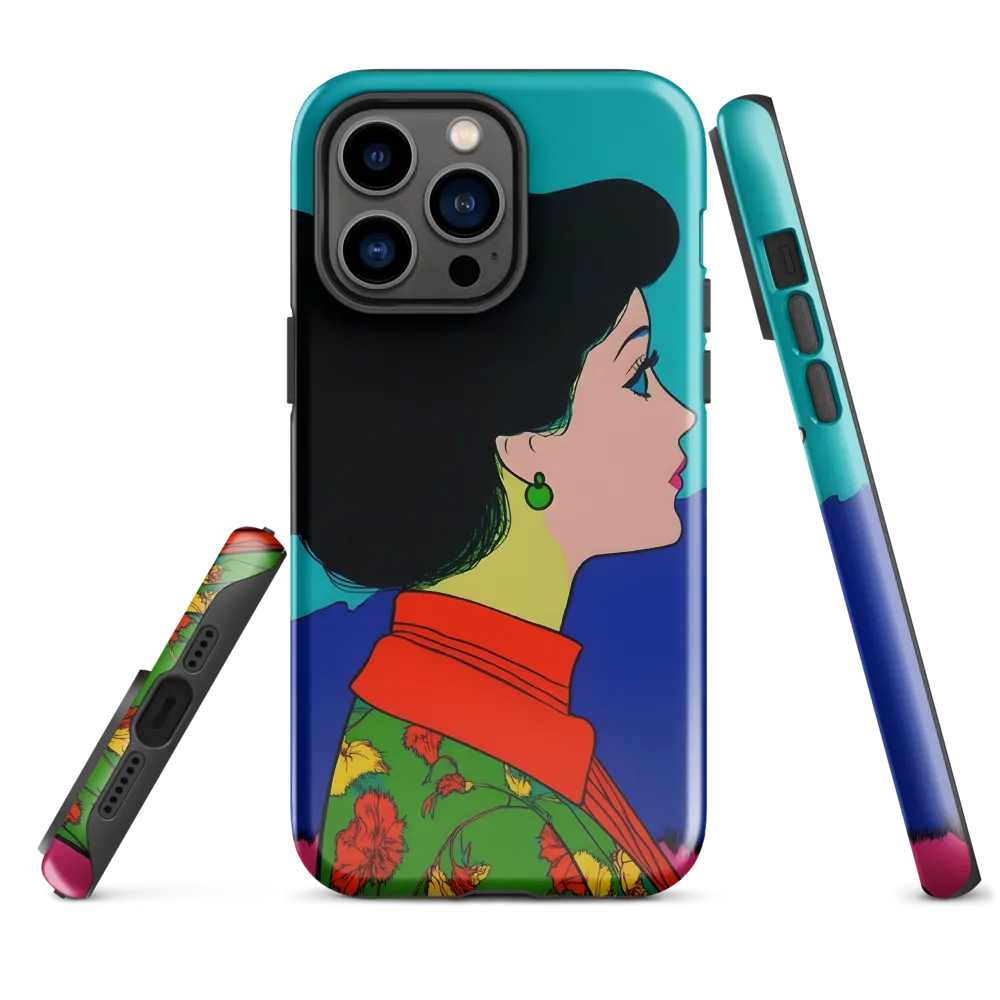 Whispers of Color: A Pop Art Portrait