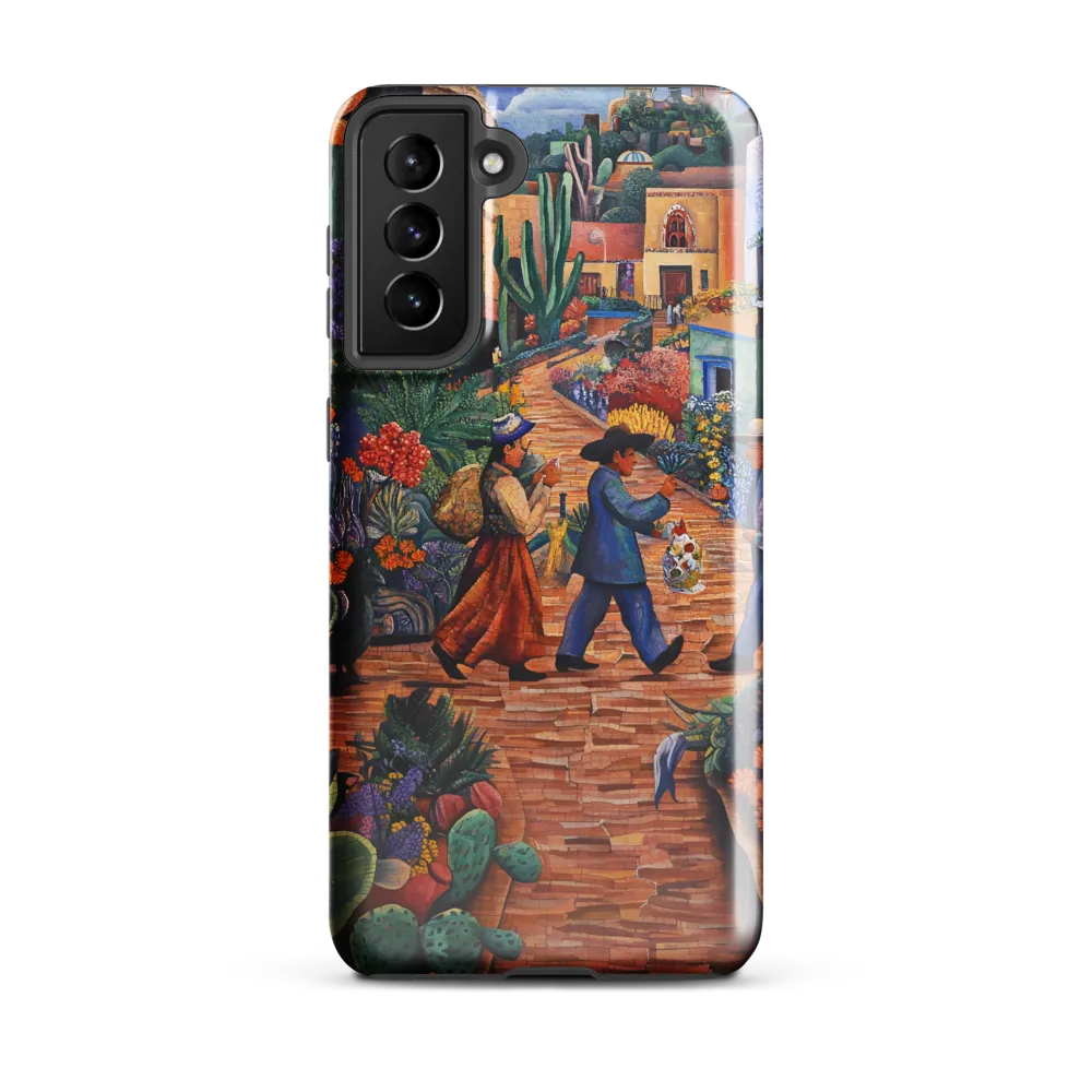 A Mosaic Journey Through Colorful Landscapes