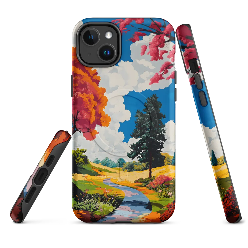 Vibrant Serenity | Phone Case |  14 Plus | MagSafe® Tough Case | Matte