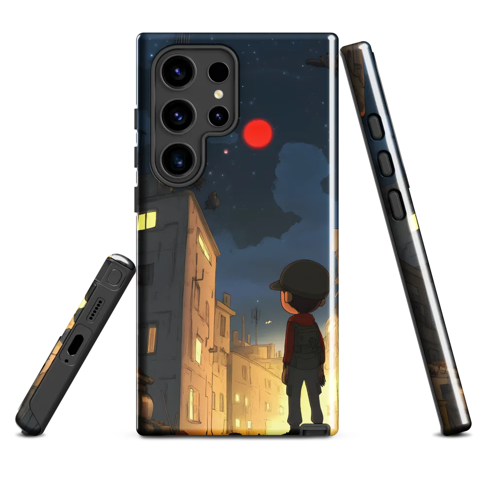 Gaze Towards Tomorrow | Phone Case |  S24 Ultra | Tough Case | Glossy