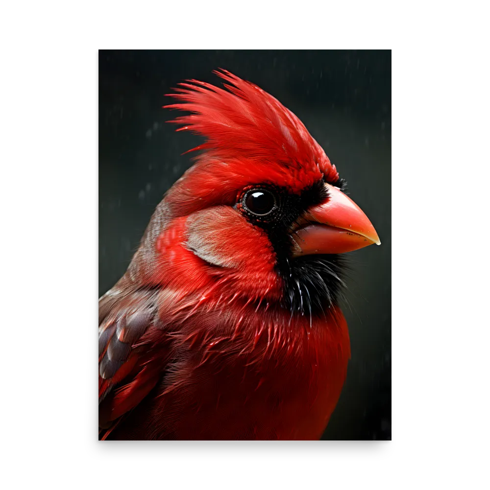 The Bold Cardinal | Poster | 18″×24″
