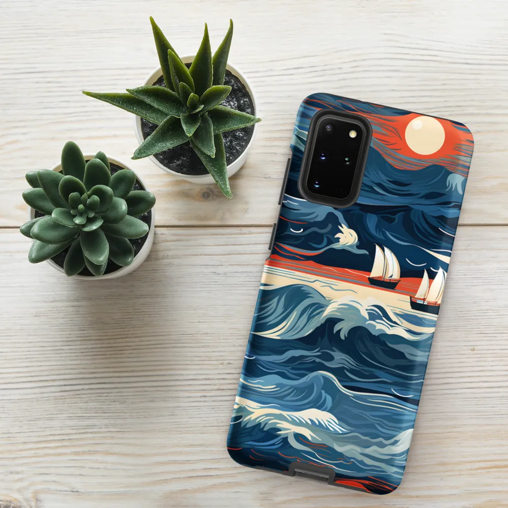 Ocean Whispers: A Voyage at Dusk