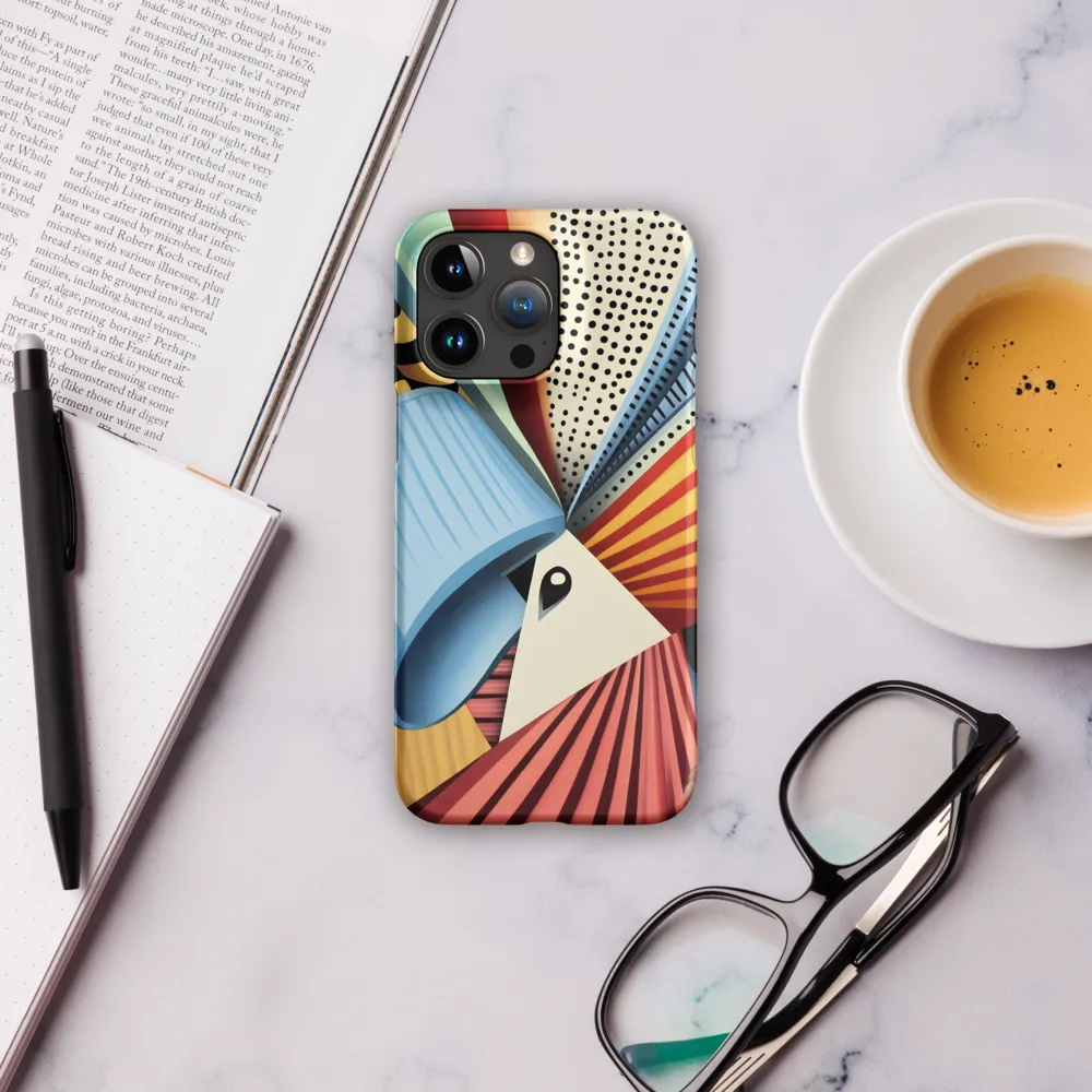 Symphony of Shapes | Phone Case |  15 Pro Max | Snap Case | Matte