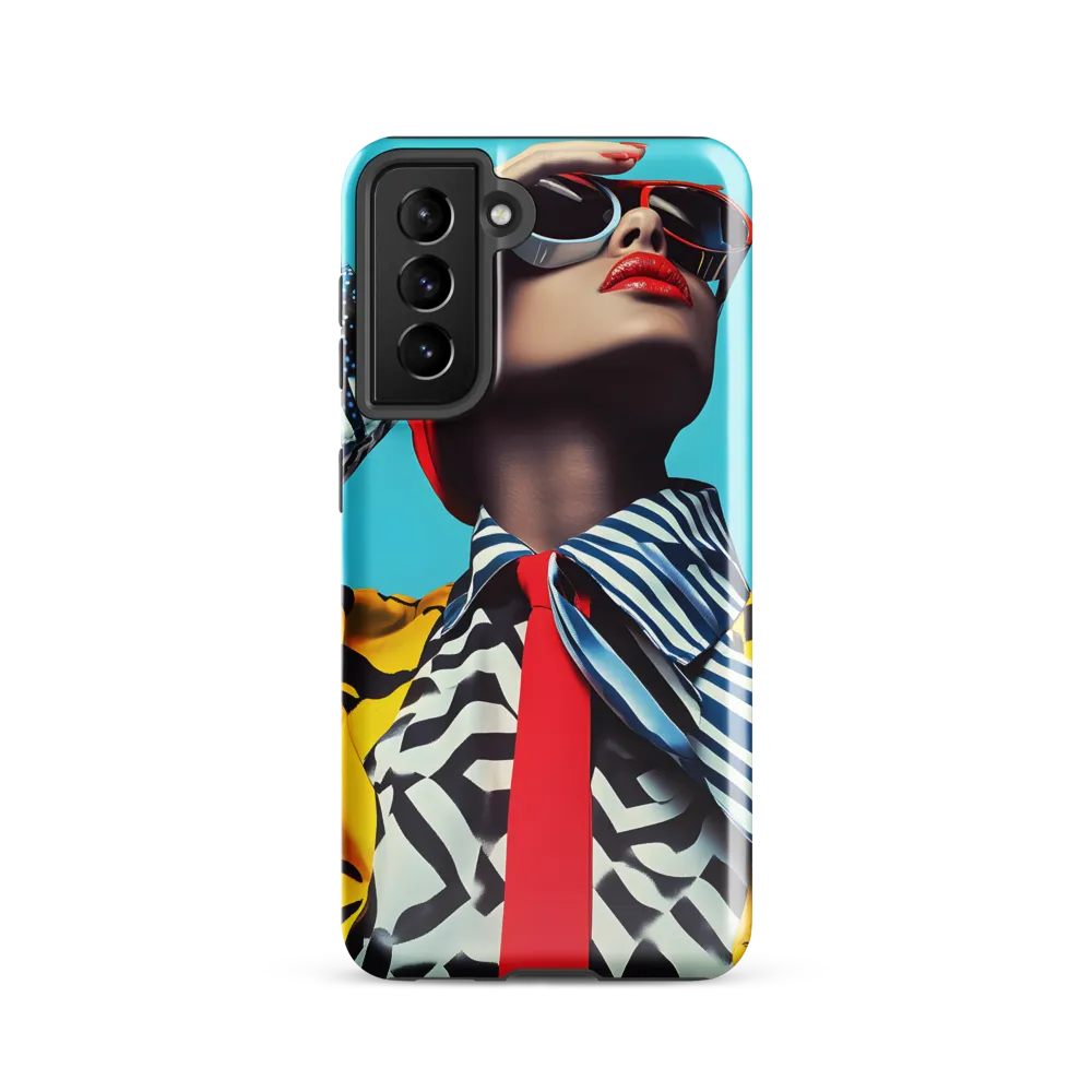 Chic Confidence in Bold Patterns