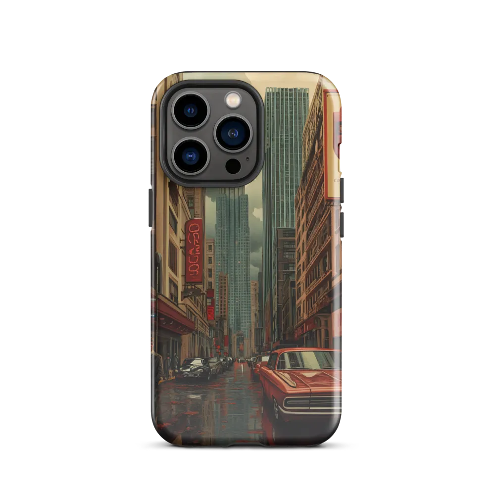 Nostalgic Cityscape: Reflections of a Forgotten Era