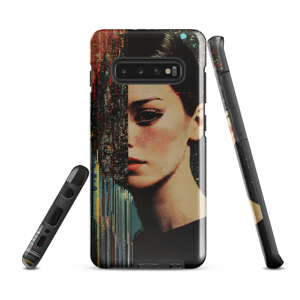 Fragmented Reality | Phone Case |  S10 Plus | Tough Case | Glossy