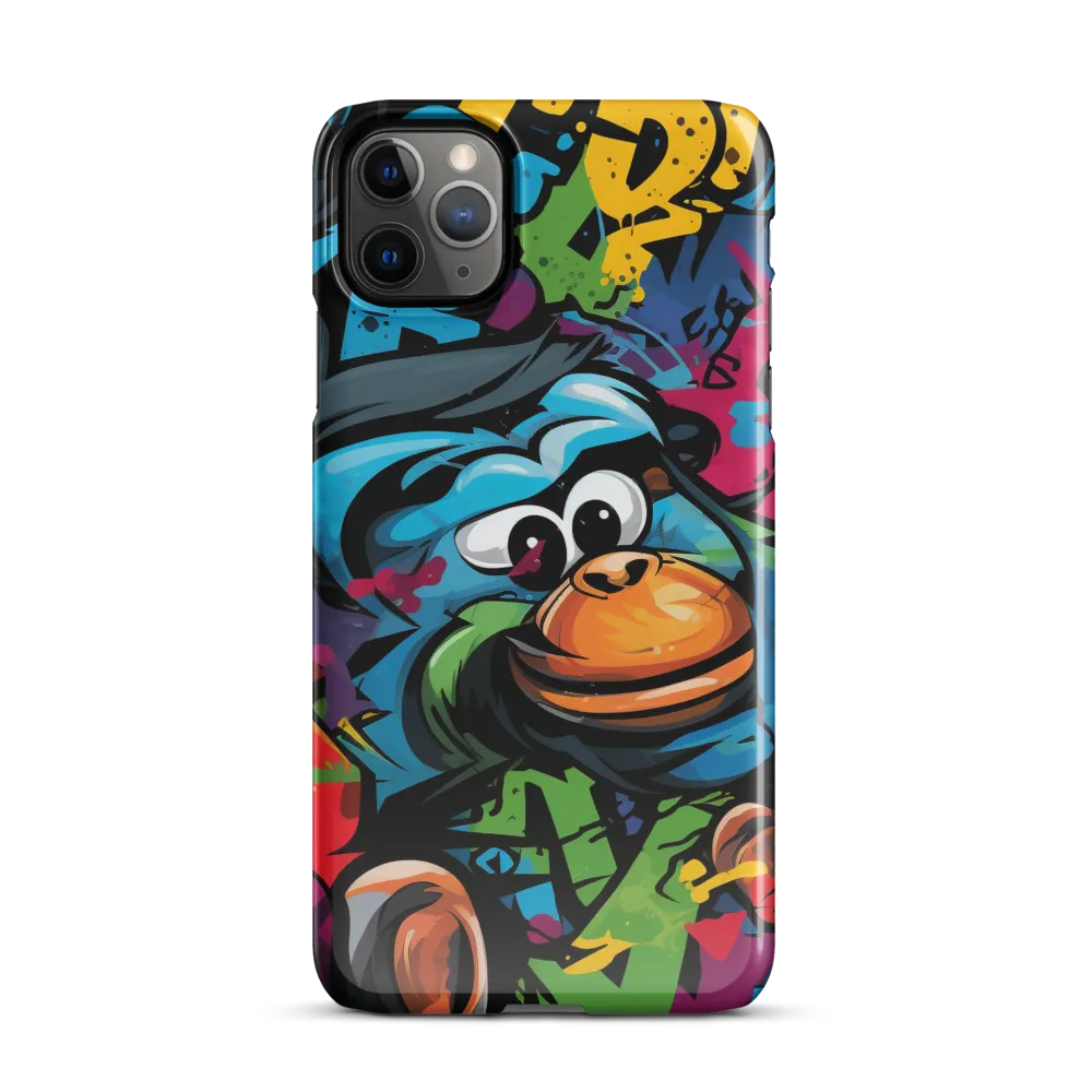 Urban Jungle: A Whimsical Monkey Parade | Phone Case |  11 Pro Max | Snap Case | Glossy