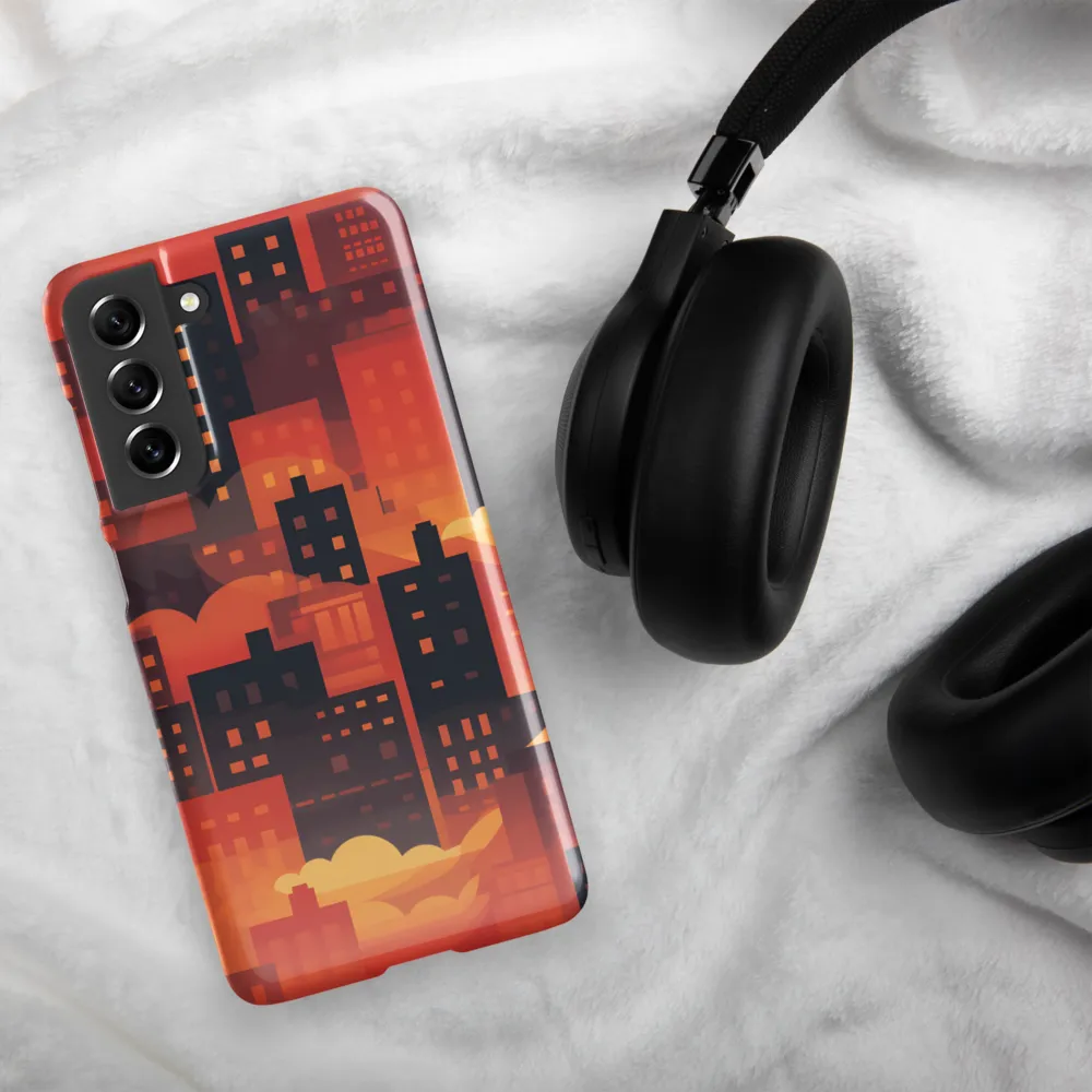 Radiance of the Urban Horizon | Phone Case |  S21 FE | Snap Case | Glossy